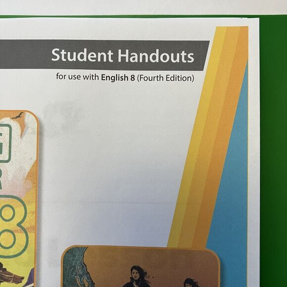 BJU Press Writing Grammar Literature Student Handouts English 8 Homeschool Curri - Picture 3 of 13